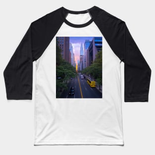 Tudor City, Manhattan, NYC Baseball T-Shirt